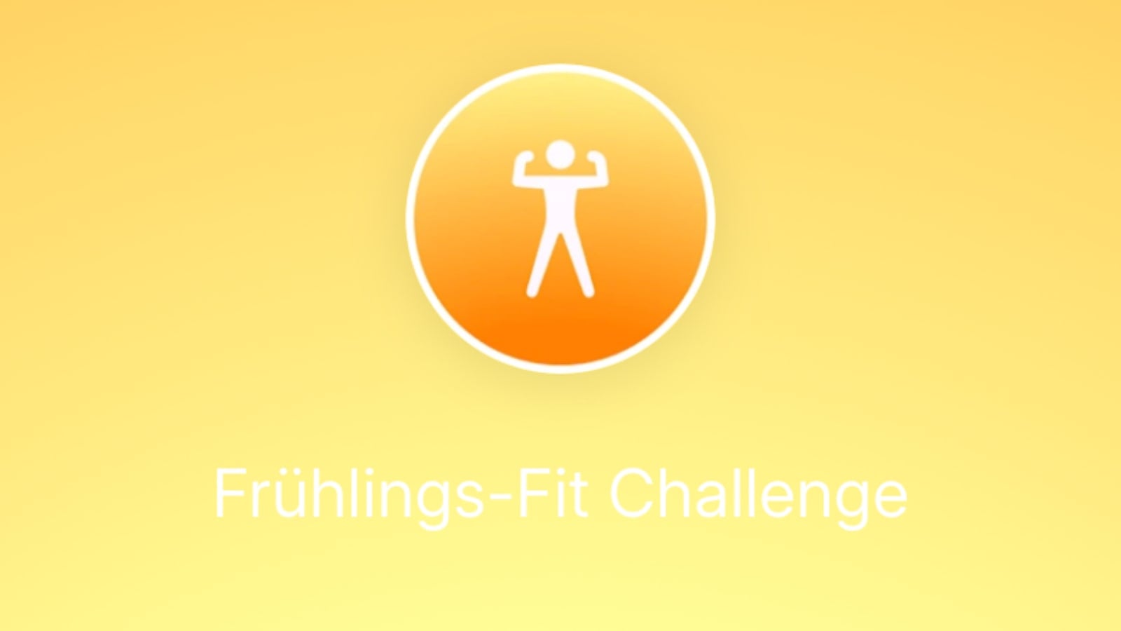 Frühlings-Fit Challenge