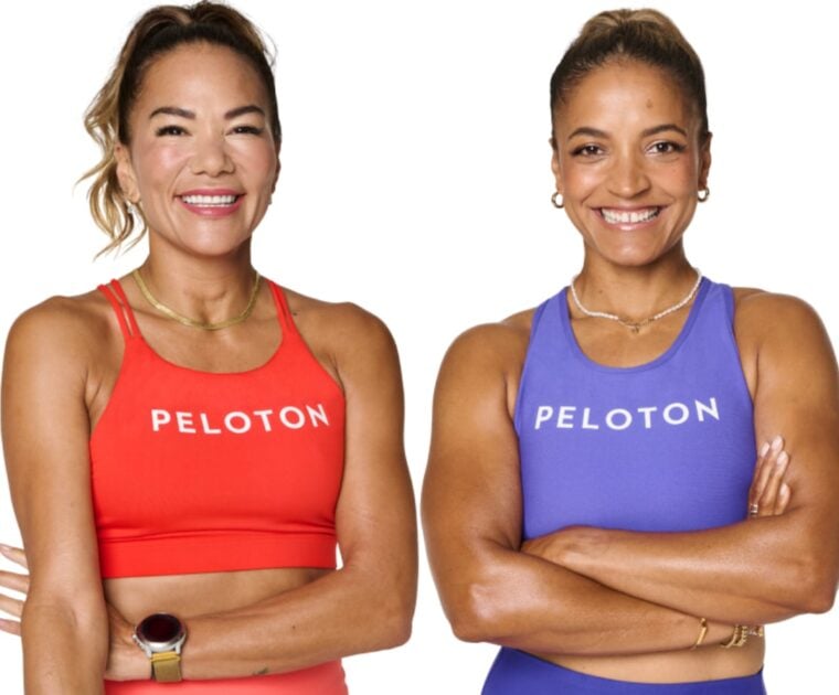 Peloton instructors Susie Chan & Joslyn Thompson Rule.