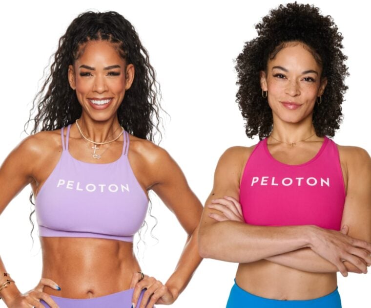 Peloton instructors Kirsten Ferguson & Hannah Frankson.