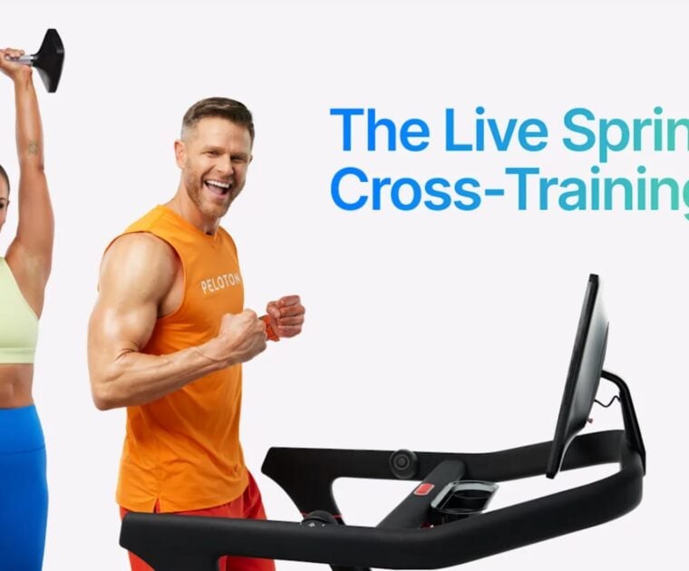 Peloton's live spring cross training plan & program