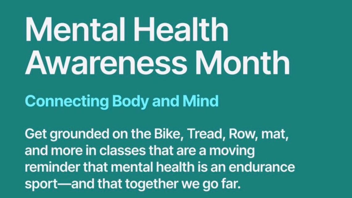 2026 Mental Health Awareness Month Classes with Peloton (Plus NAMI ...