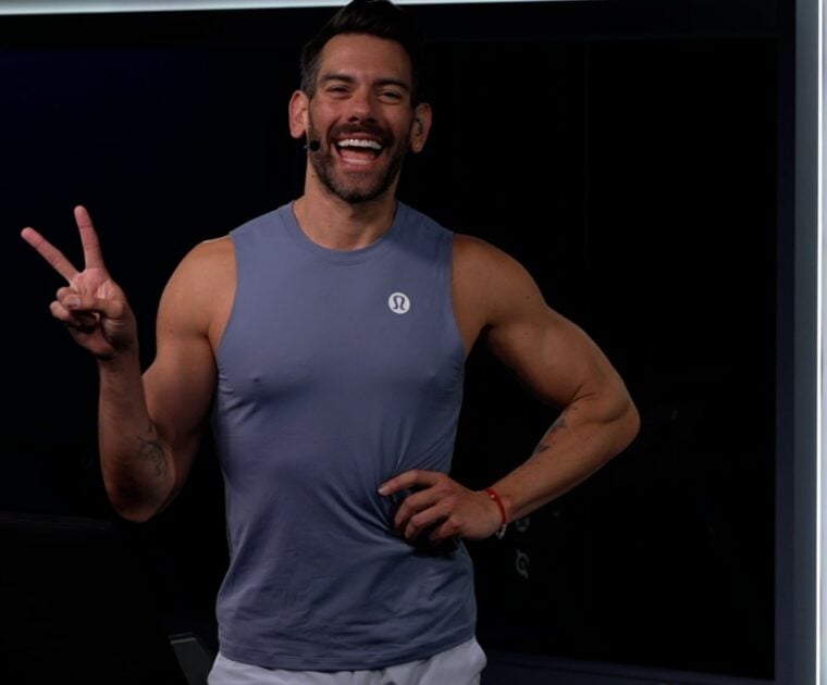 Peloton instructor Matty Maggiacomo.