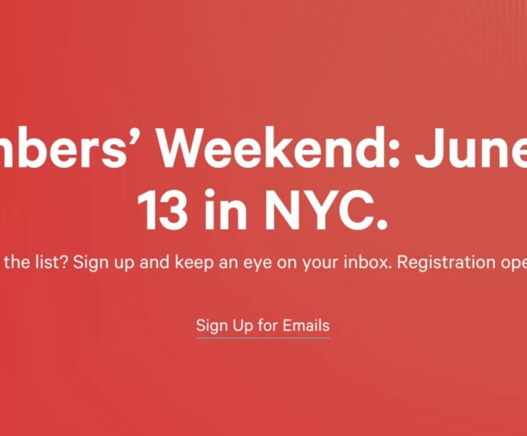 Information about the fourth Peloton x lululemon members weekend in June 2026