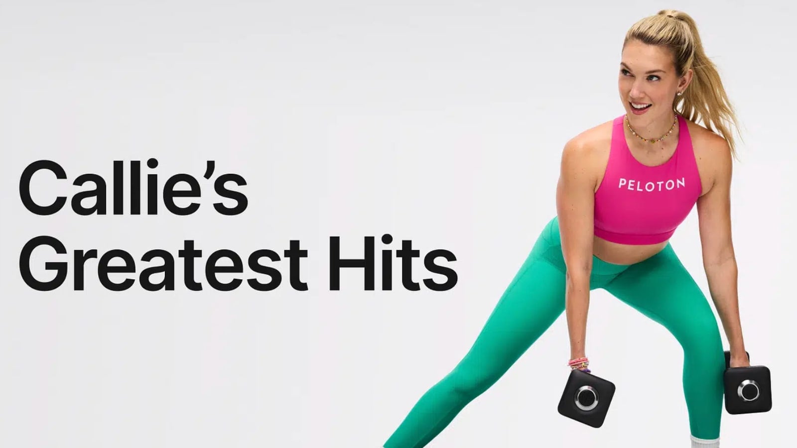 Callie's Greatest Hits collection for Callie Gullickson's 5 year anniversary at Peloton.