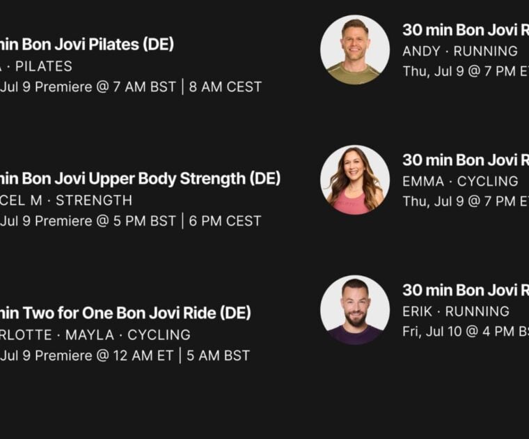 Bon Jovi artist series classes
