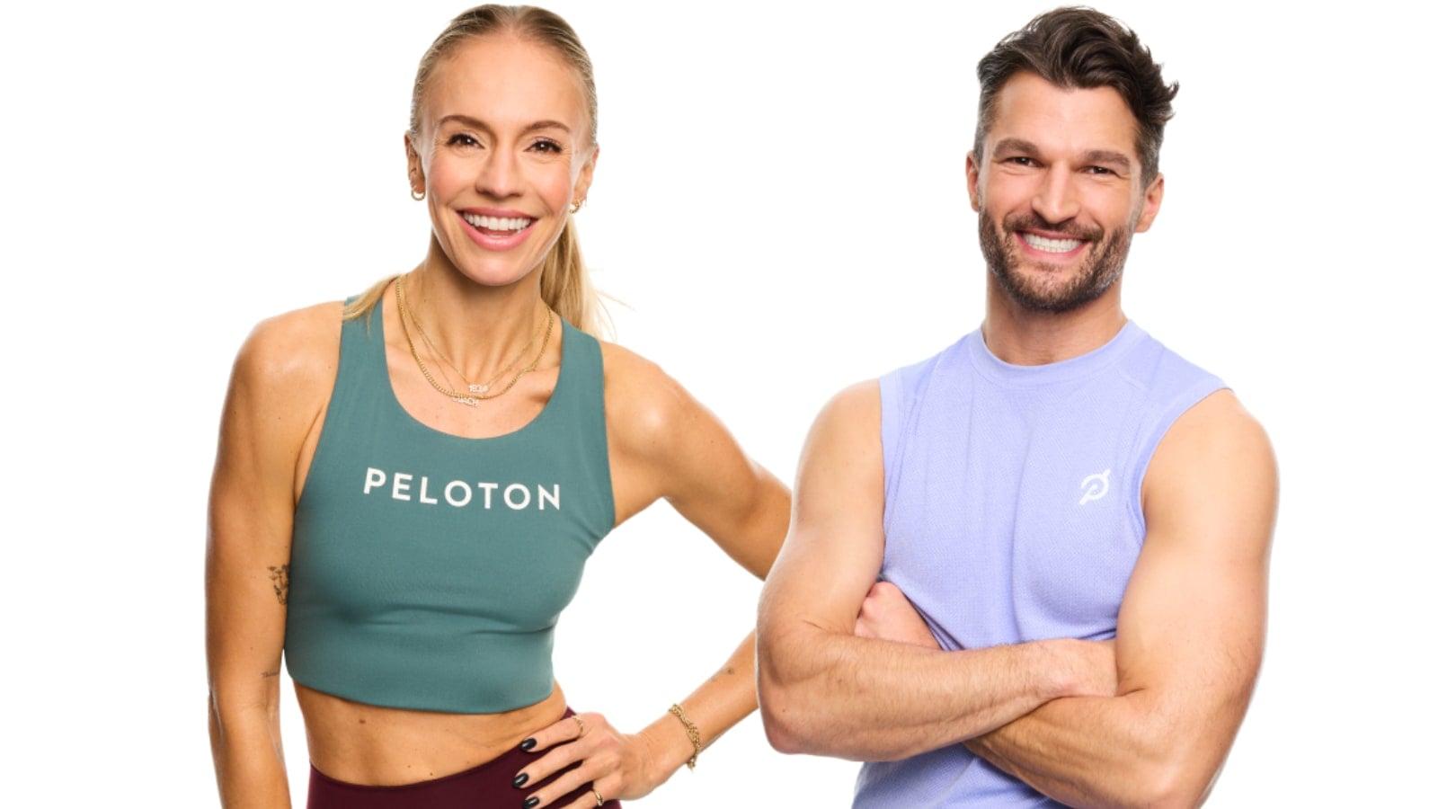 Peloton instructors Becs Gentry & Jon Hosking
