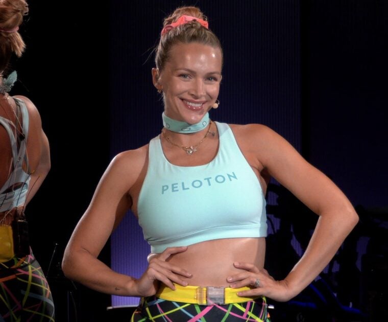 Peloton instructor Leanne Hainsby-Alldis