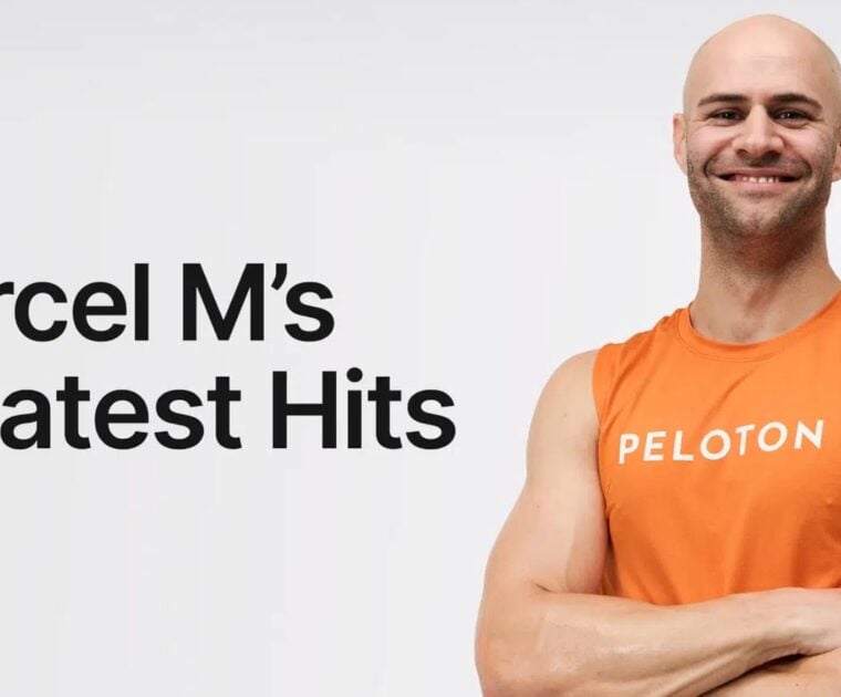 Marcel M's Greatest Hits collection on Peloton.