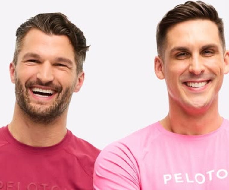 Peloton Live Boy Band week countdown classes from Jon Hosking & Cody Rigsby.