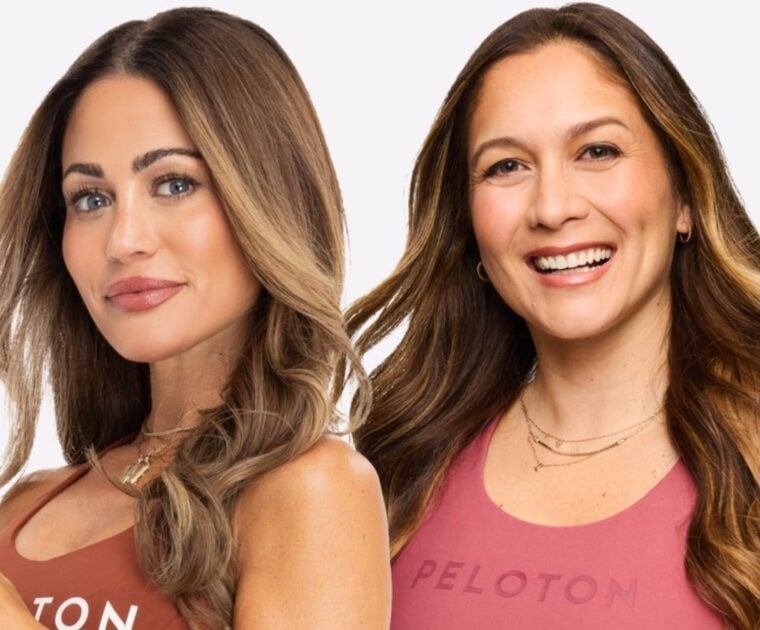 Peloton instructors Olivia Amato & Emma Lovewell
