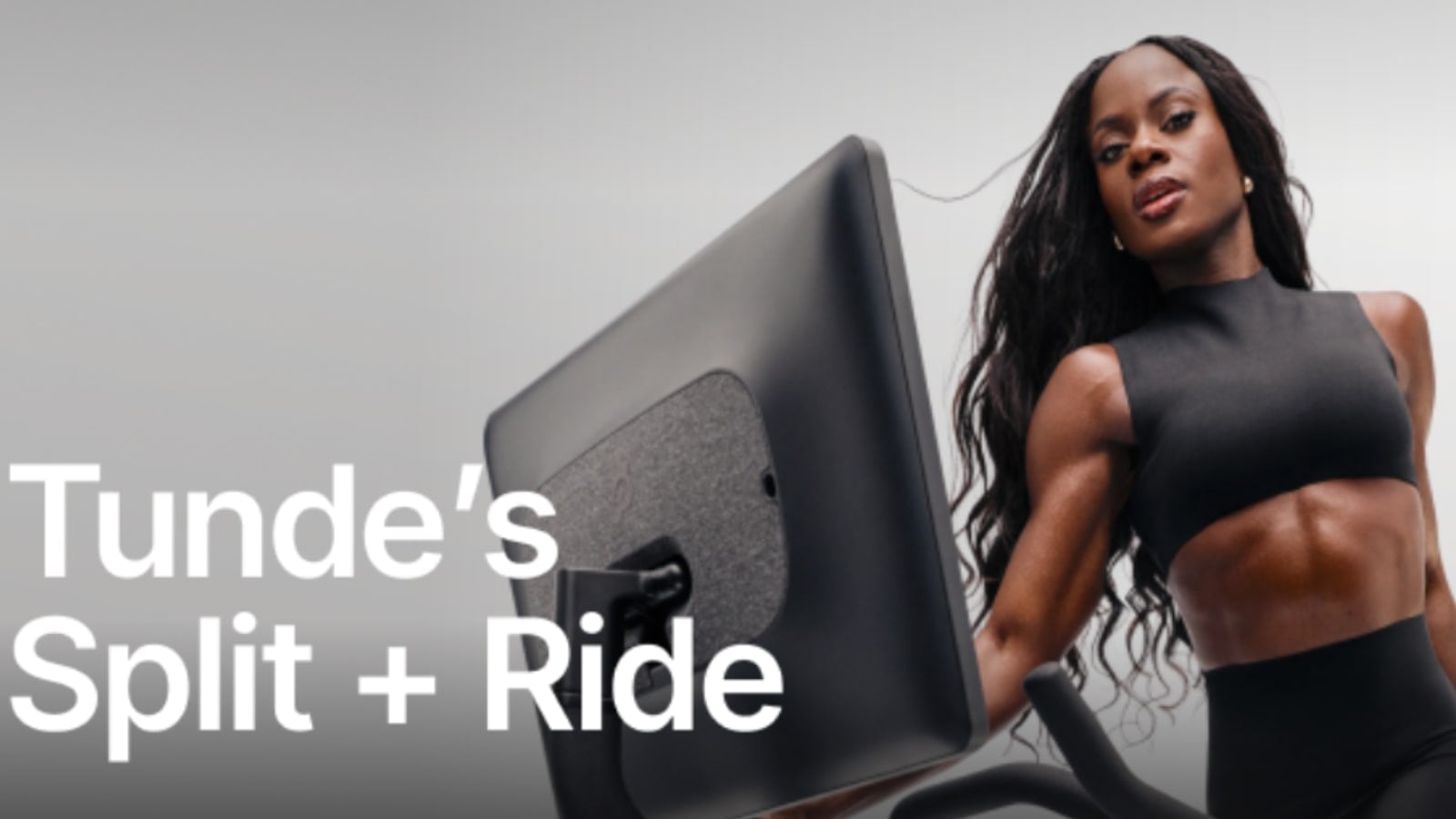 Tunde Split + Ride program on Peloton