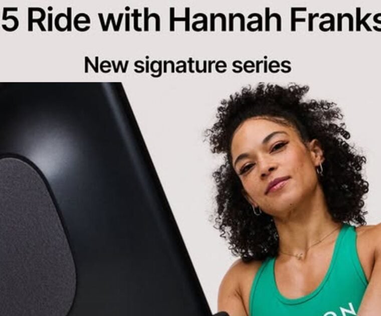Hannah Frankson's 1:3:5 new class series on Peloton.