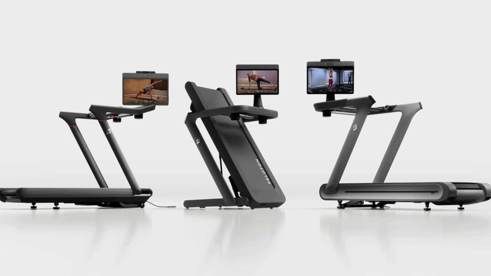 The Peloton Tread Vision, Peloton Tread Flex, and Peloton Tread+ Vision