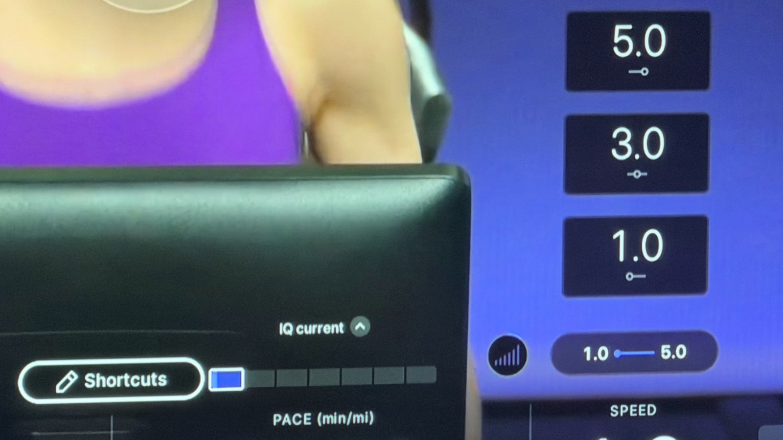 Peloton IQ Pace targets
