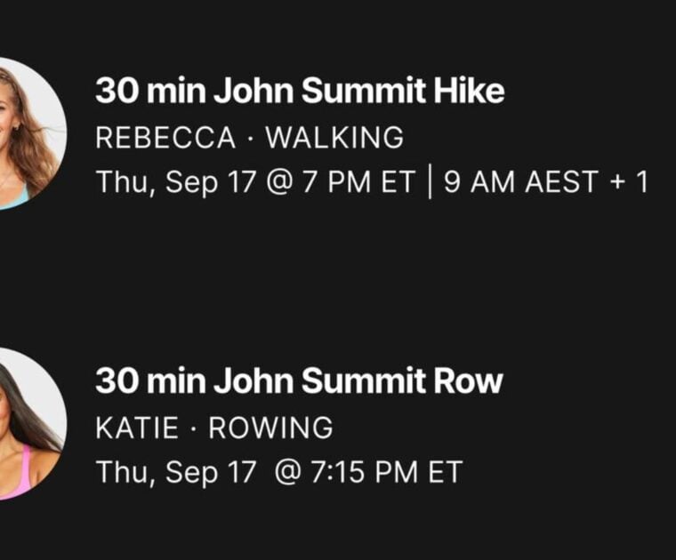 John Summit Peloton classes