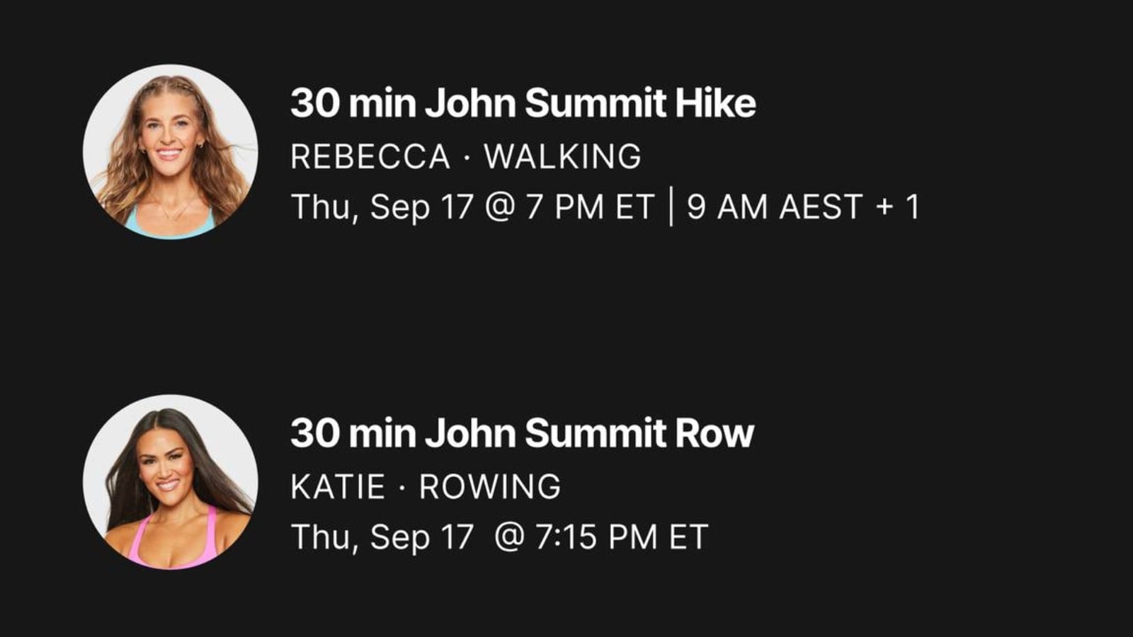 John Summit Peloton classes