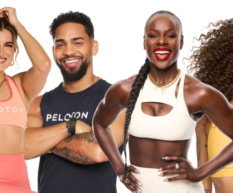 Peloton instructors at the Miami Faces of Fitness event