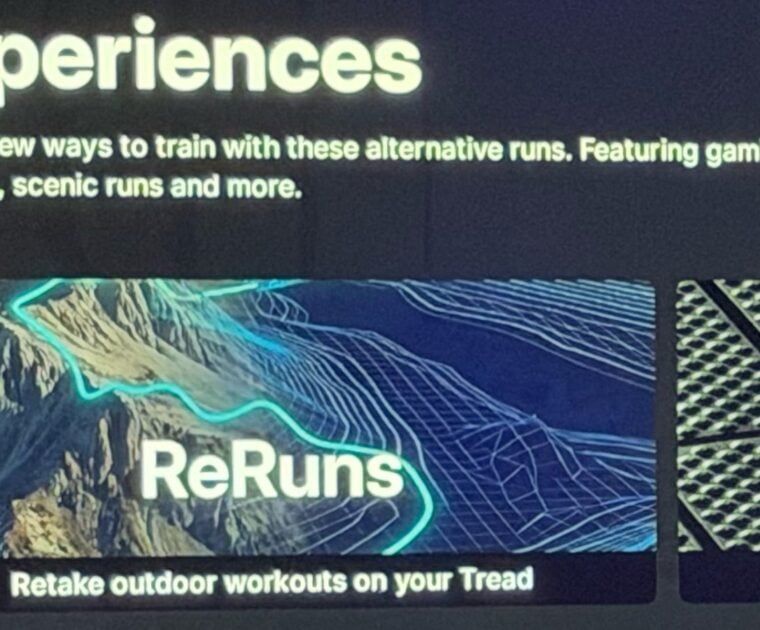 New ReRuns feature coming to Peloton treadmills