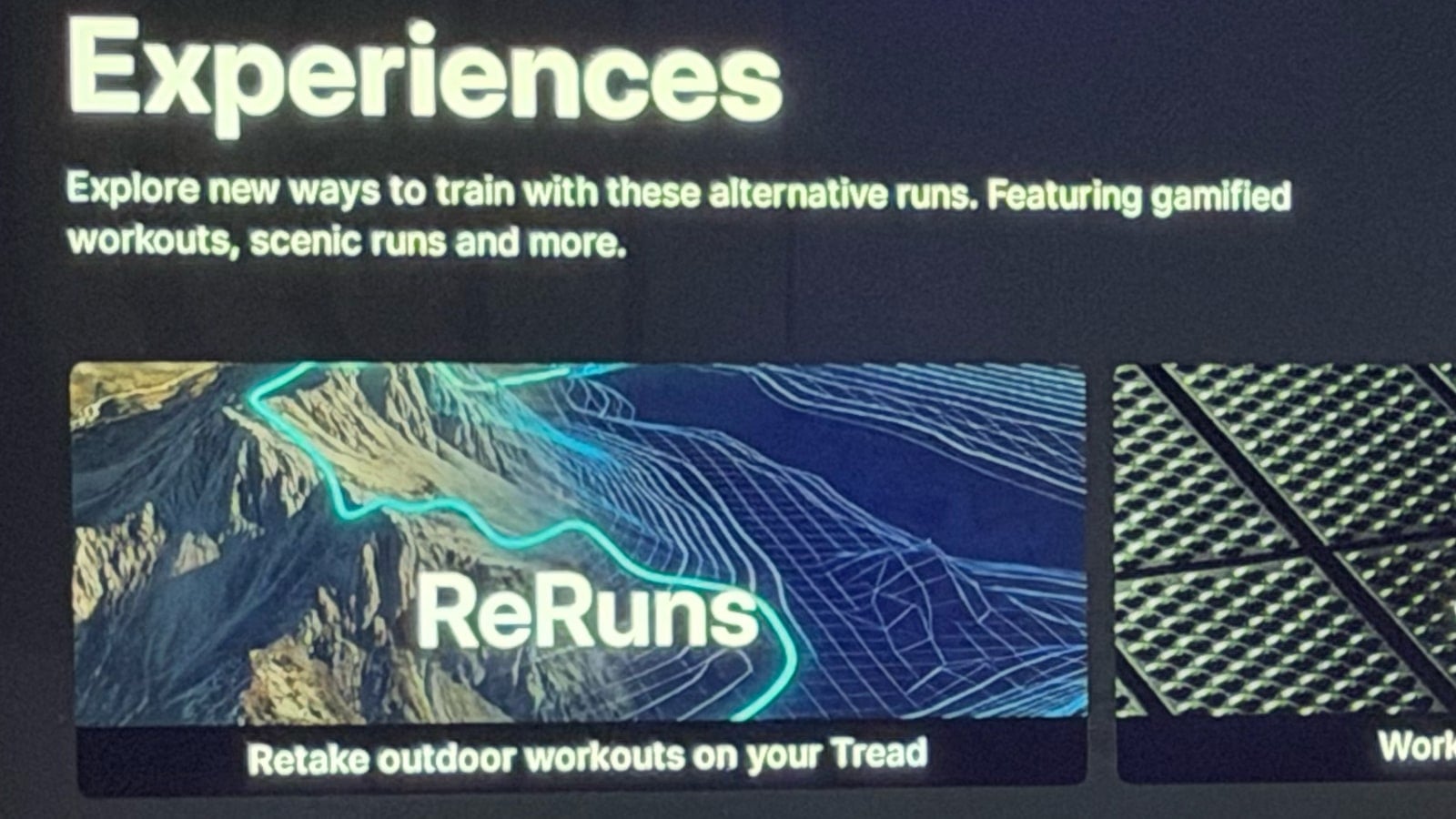 New ReRuns feature coming to Peloton treadmills
