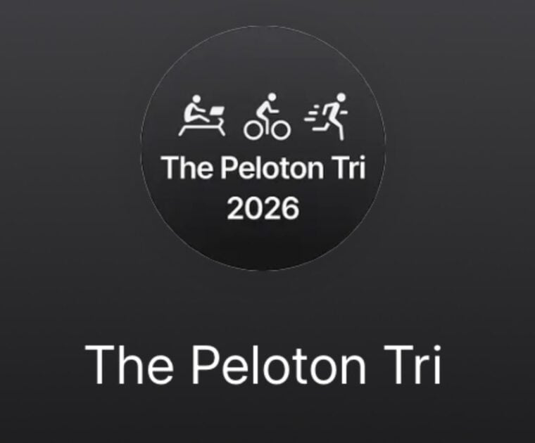 Peloton Tri challenge for 2026