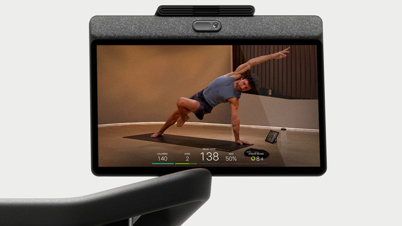 Peloton Tread Vision rotating screen