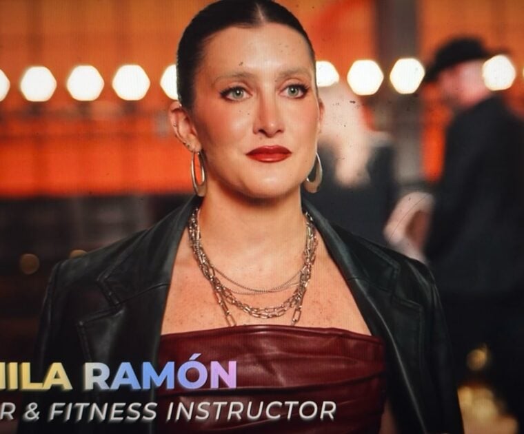 Camila Ramon in the Project Runway Season Finale.
