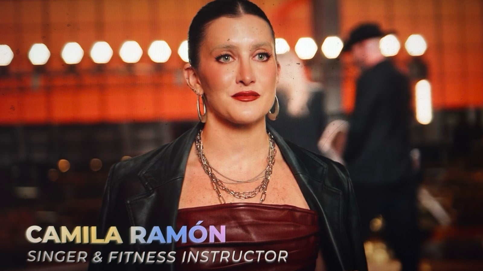 Camila Ramón in the Project Runway season finale.