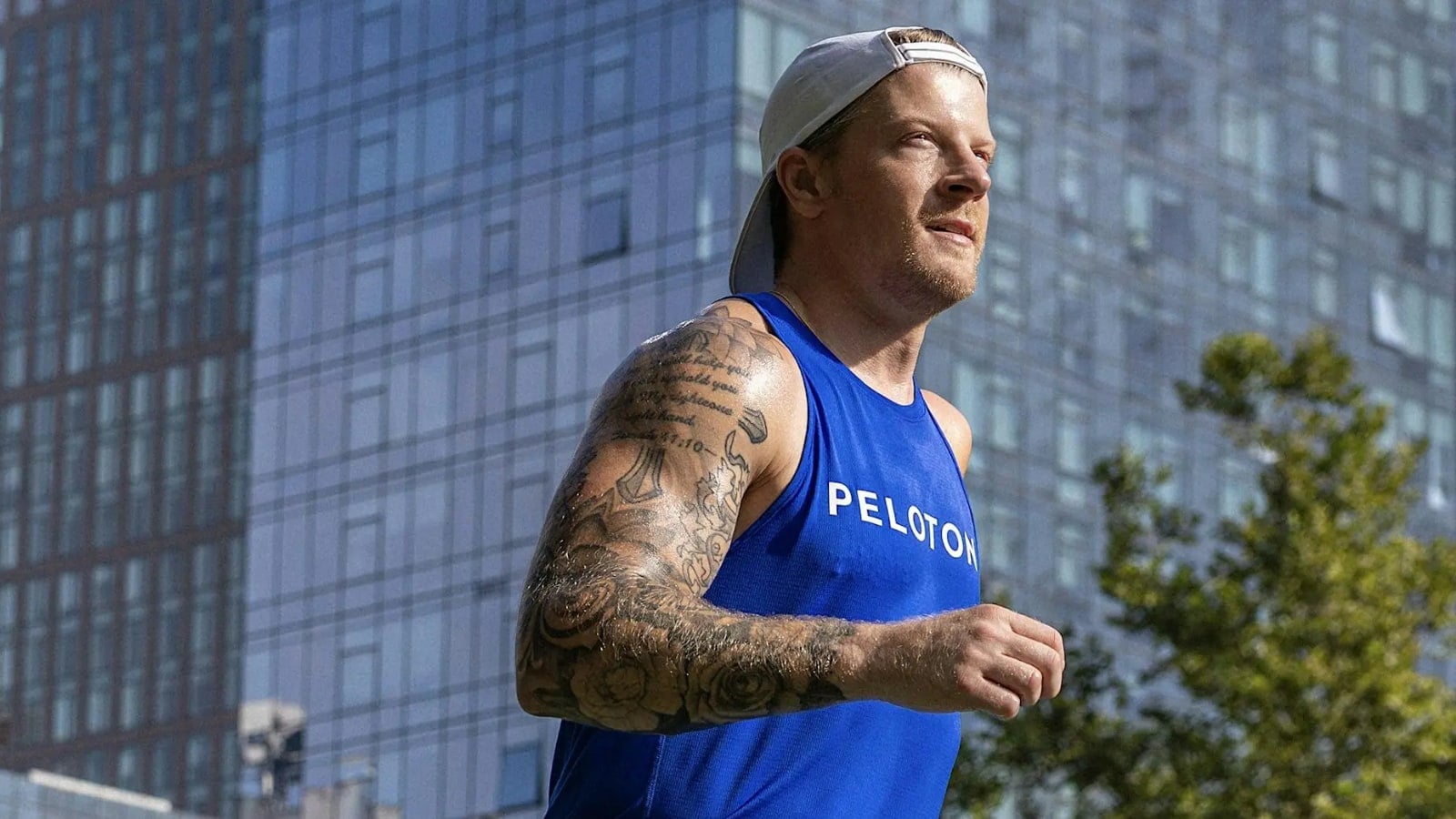 Peloton instructor Logan Aldridge
