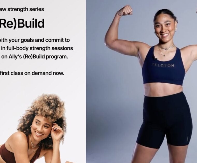 Ally Love's new (Re)Build strength class series on Peloton