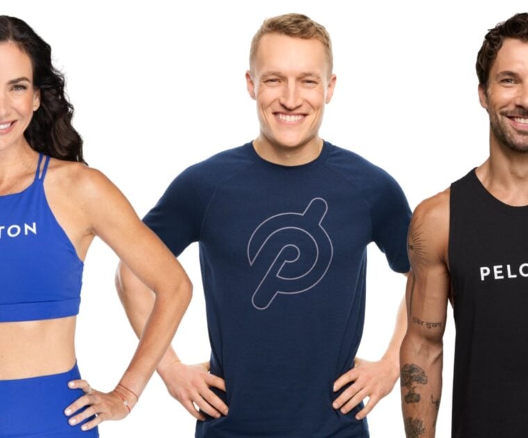 Peloton instructors Matt Wilpers, Mariana Fernández & Zacharias Niedzwiecki